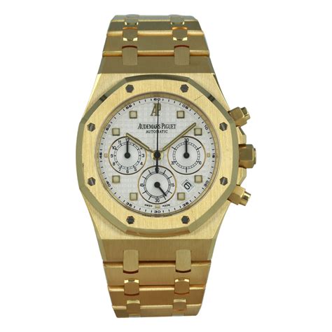 audemars piguet oro acciaio usato|audemars piguet used chronograph.